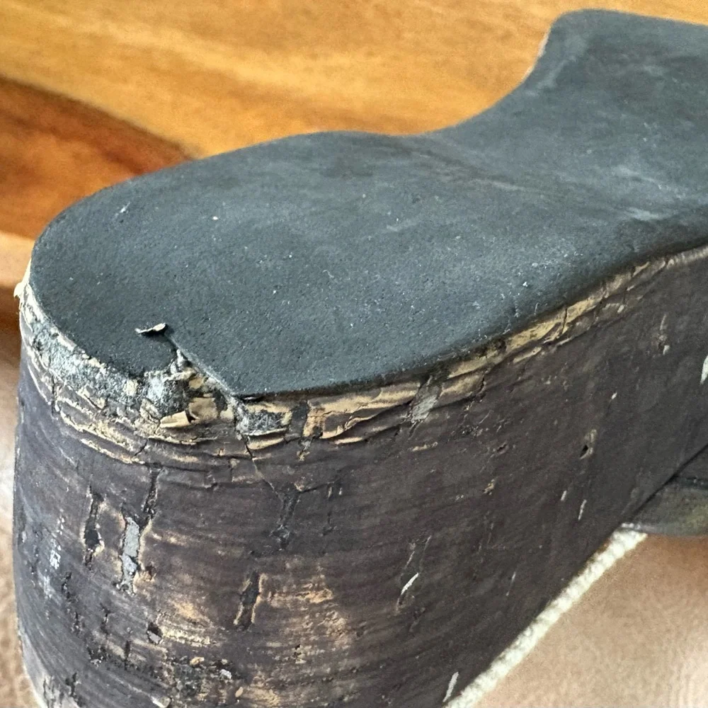 Leather Wearable Art Clogs - Picture 10 of 10